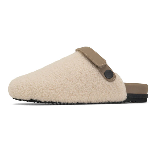 Fuzzy Strap Clog