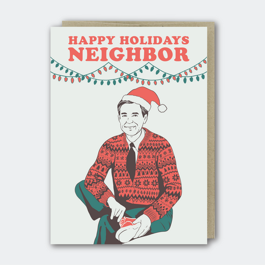 Happy Holidays Neighbor Greeting Card