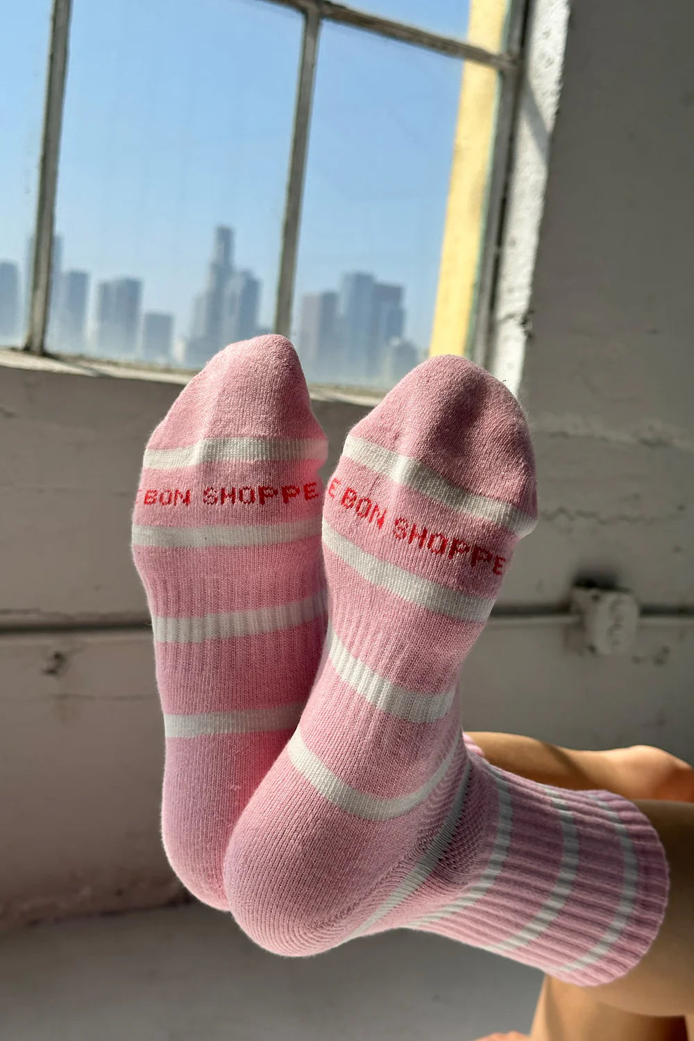 Striped Boyfriend Socks