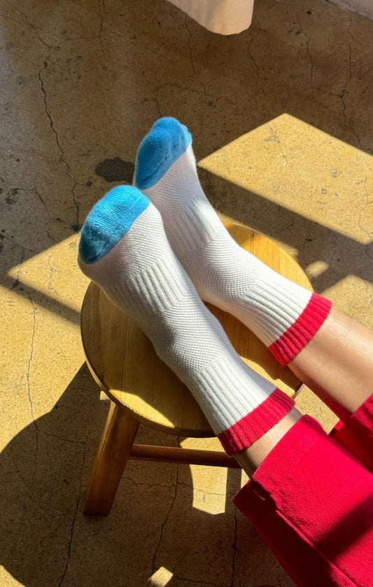 Color Block Girlfriend Socks