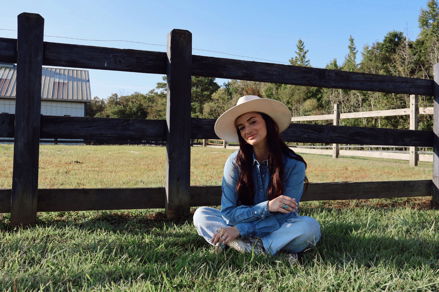 Stonewashed Denim Classic Western Shirt