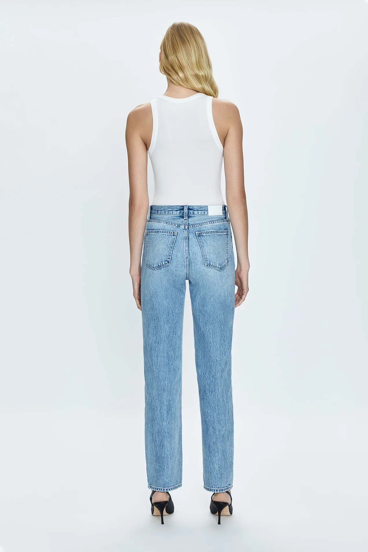 Cassie Super High Rise Straight Jean