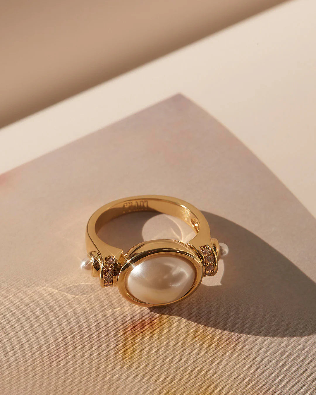 Pearl Statement Ring