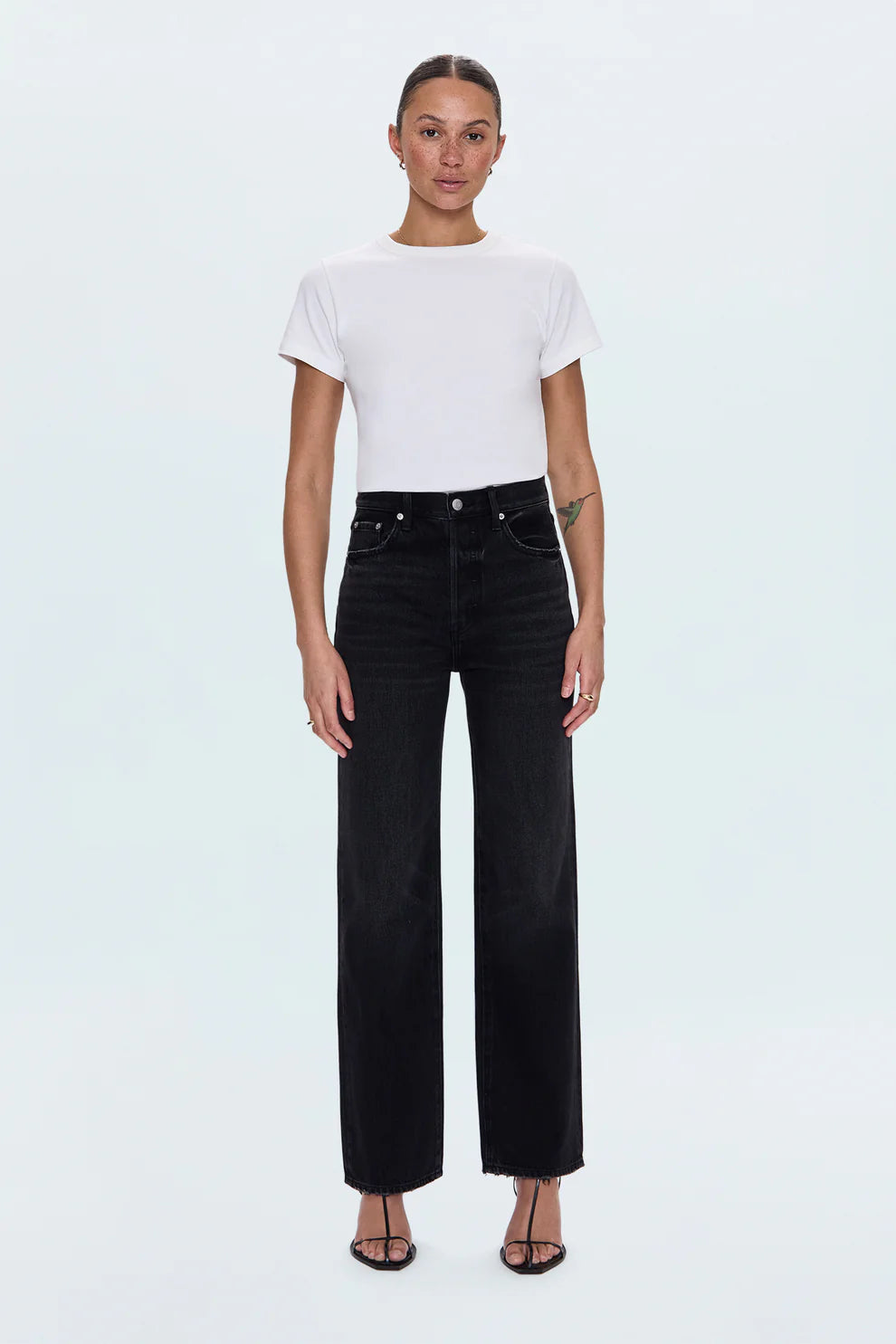 Cassie Super High Rise Straight Jean