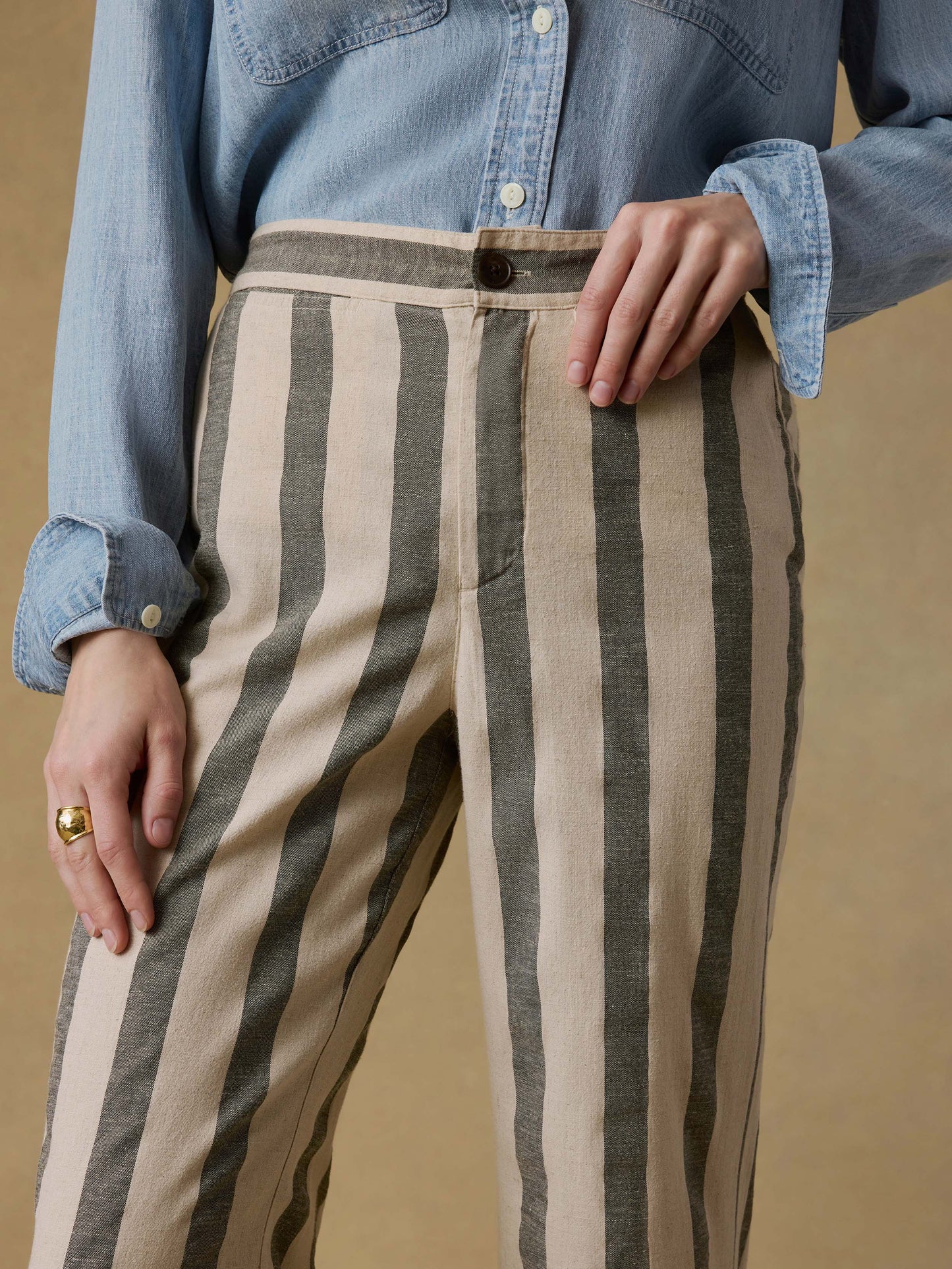 Sun Strider Cotton Linen Pant