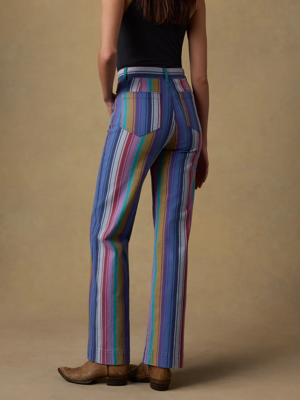 FINAL SALE - Sunset Denim Patch Pocket Pant