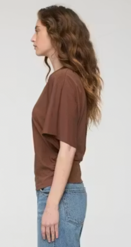 Veronica Kimono Sleeve Fitted Tee