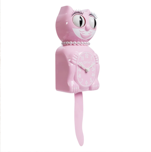 Bubblegum Pink Lady Limited Edition Kit-Cat Klock