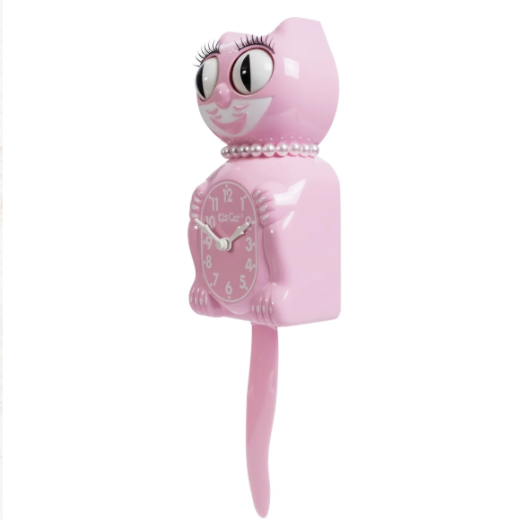 Bubblegum Pink Lady Limited Edition Kit-Cat Klock