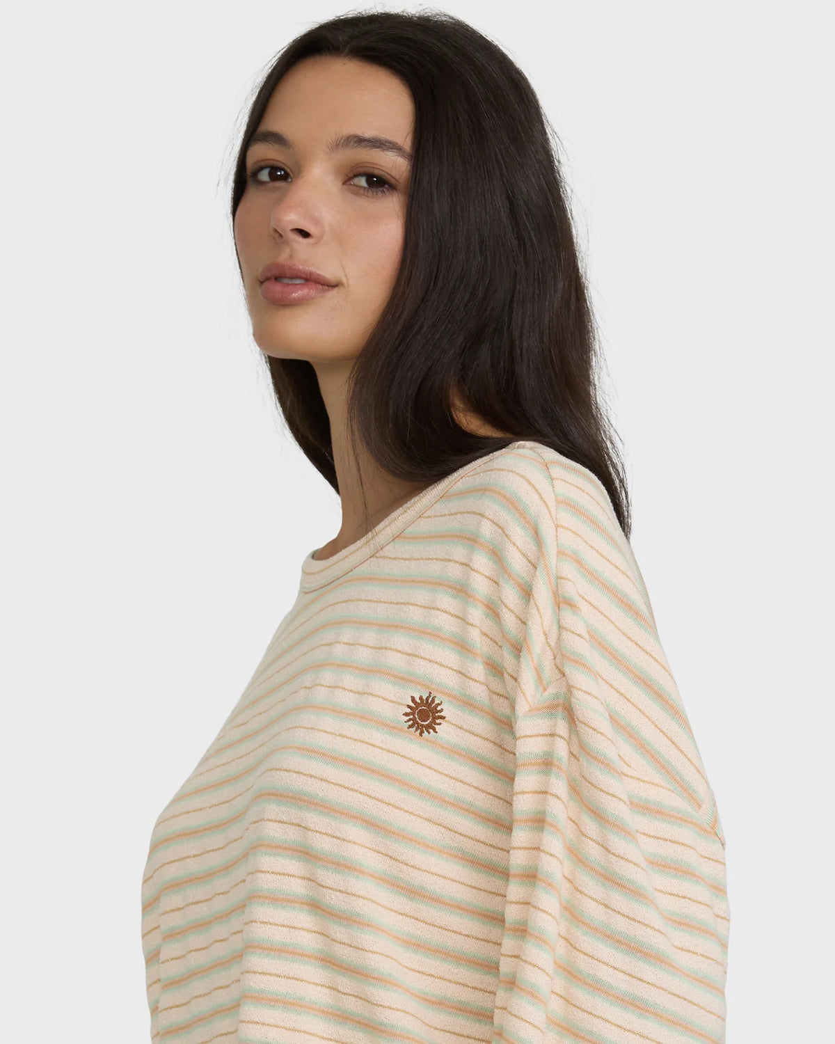 Surf Girl Throw On Long Sleeve Top