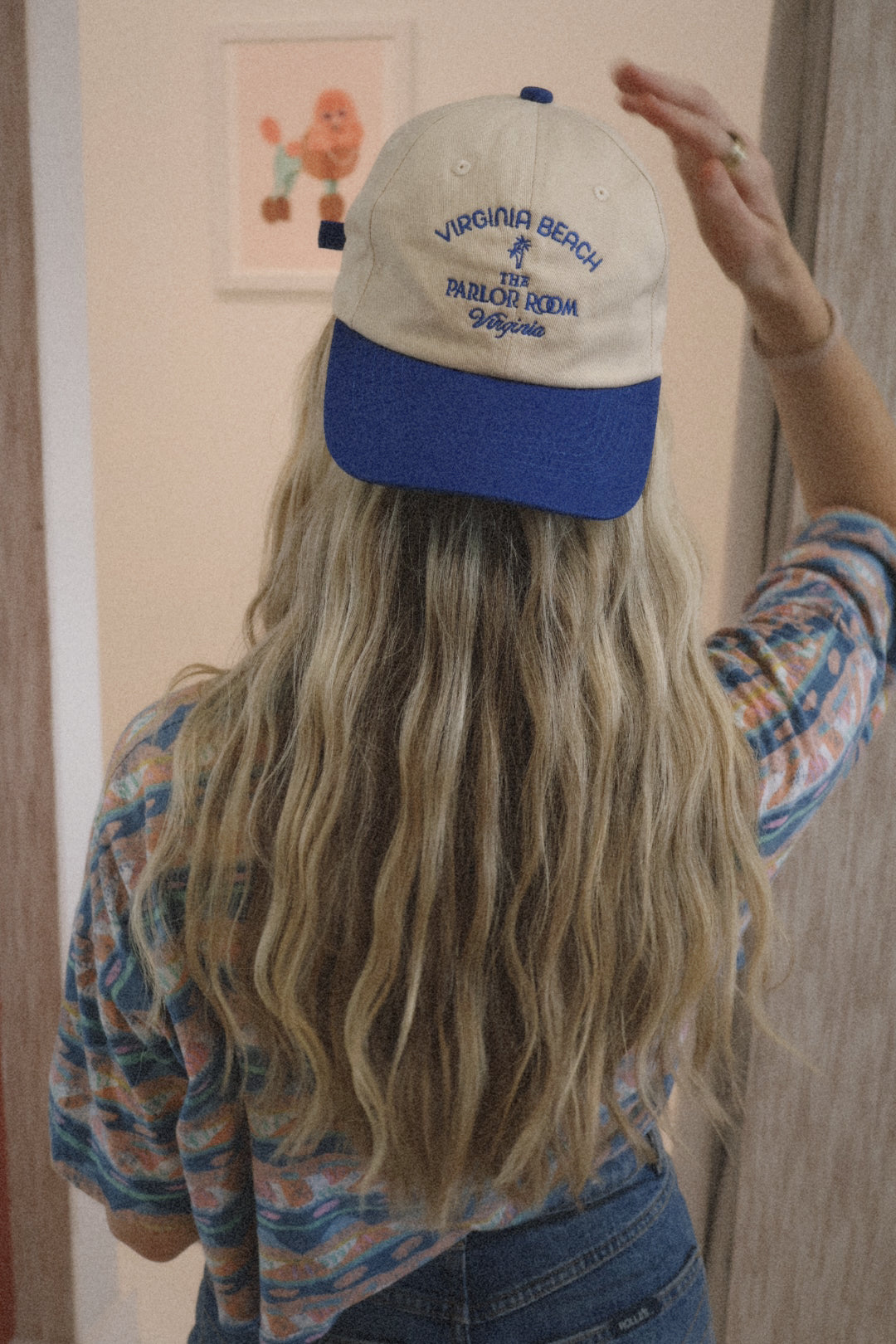 The Parlor Room Two-Tone Dad Cap