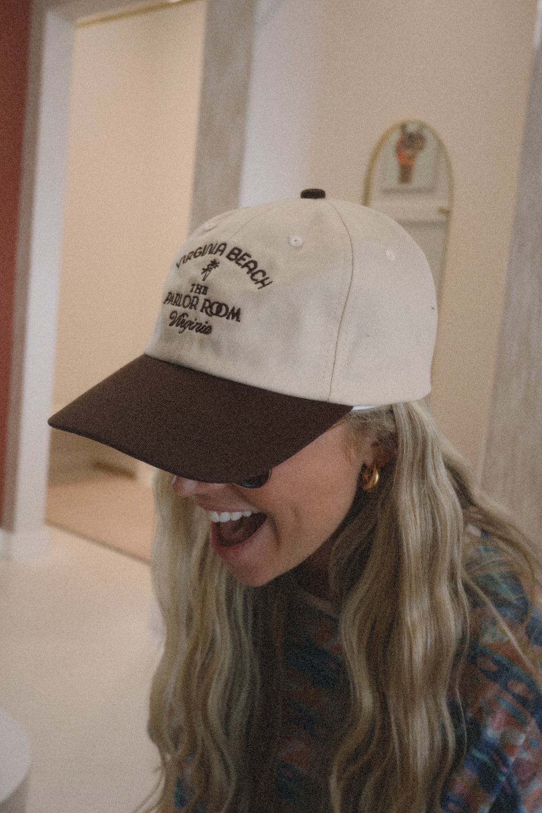 The Parlor Room Two-Tone Dad Cap