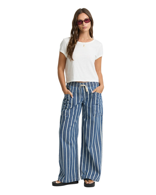Zonte Elastic Waist Saltwashed Pant