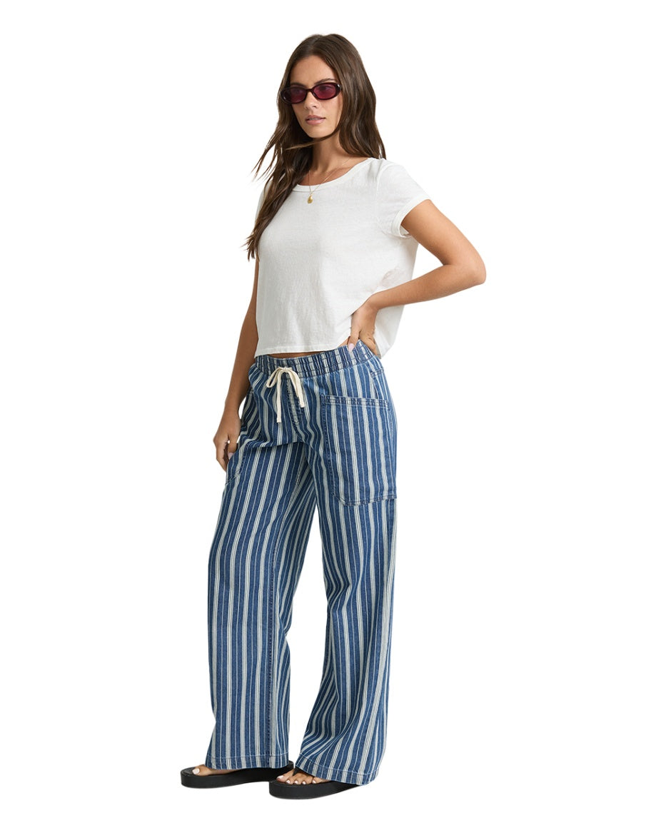 Zonte Elastic Waist Saltwashed Pant