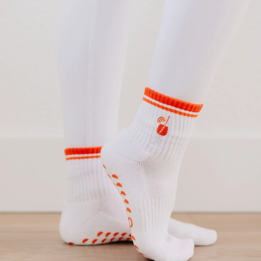 The Aperol Spritz Grip Sock