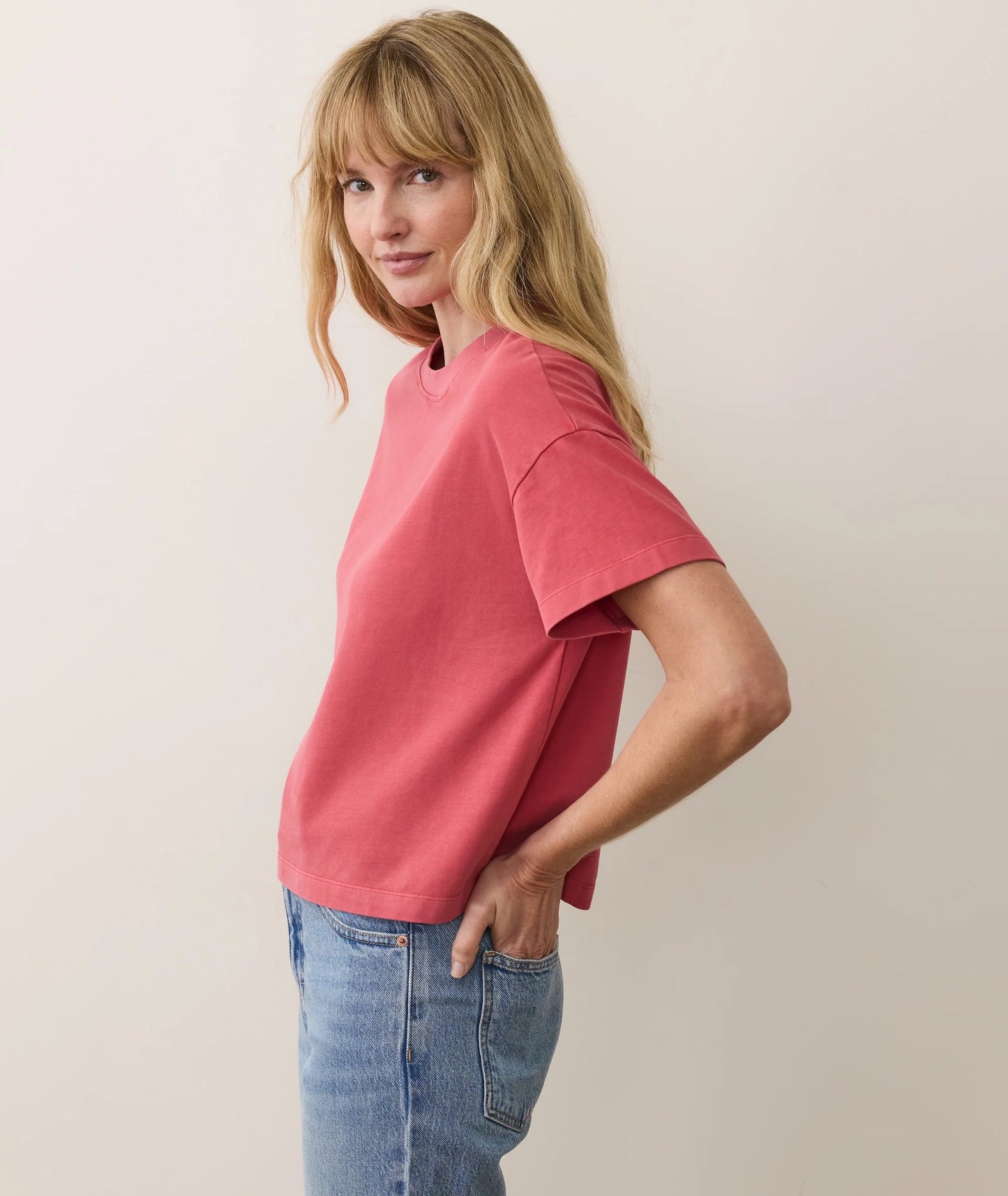 Luxe Jersey Crew Tee