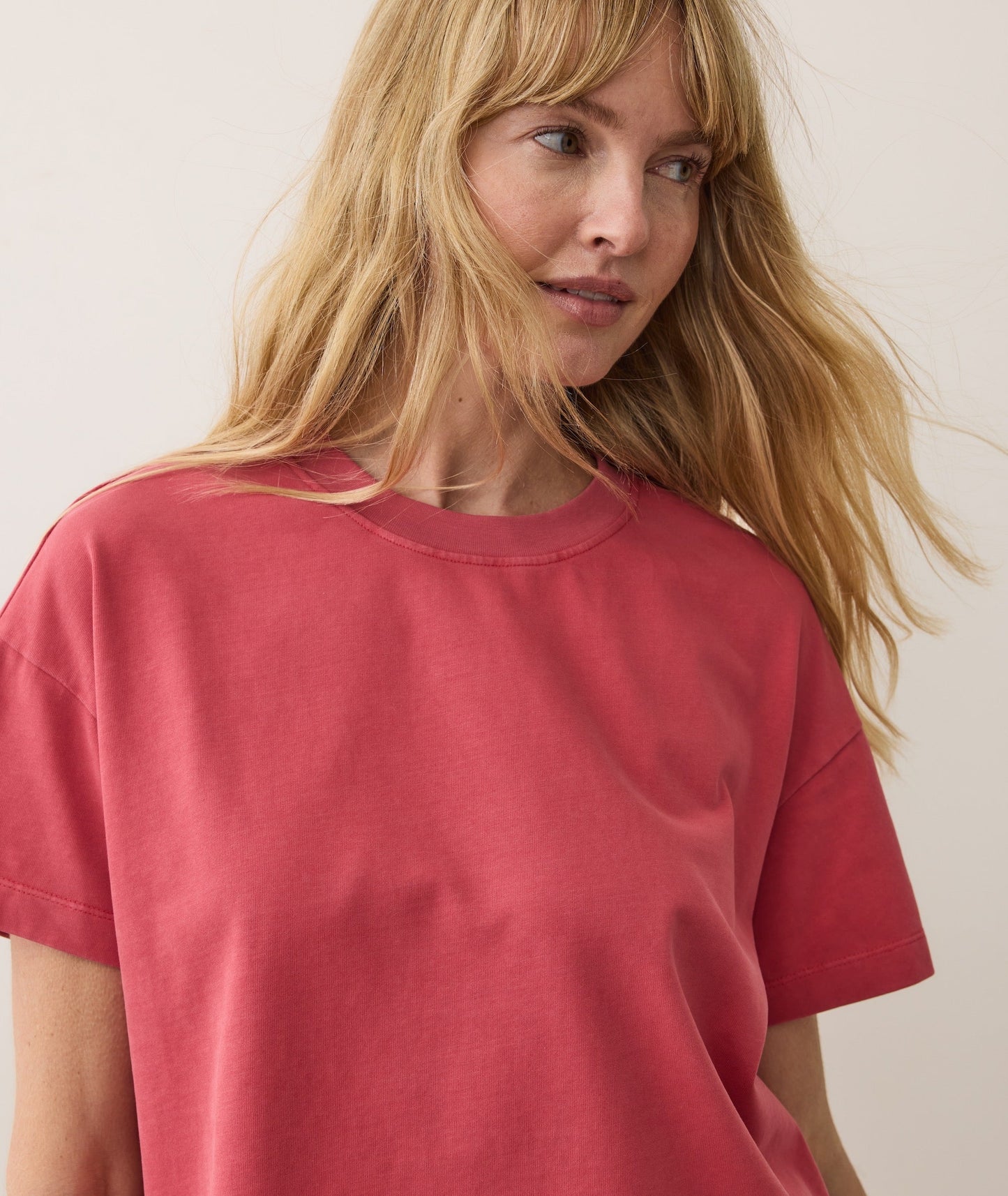 Luxe Jersey Crew Tee
