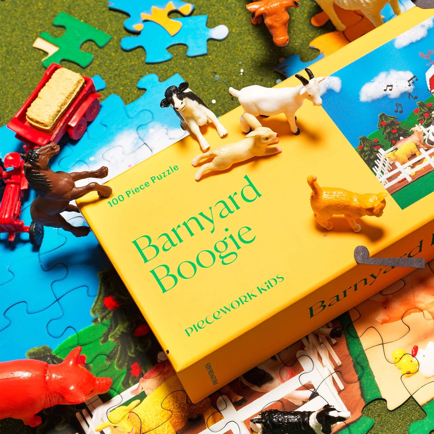 Barnyard Boogie 100 Piece Puzzle