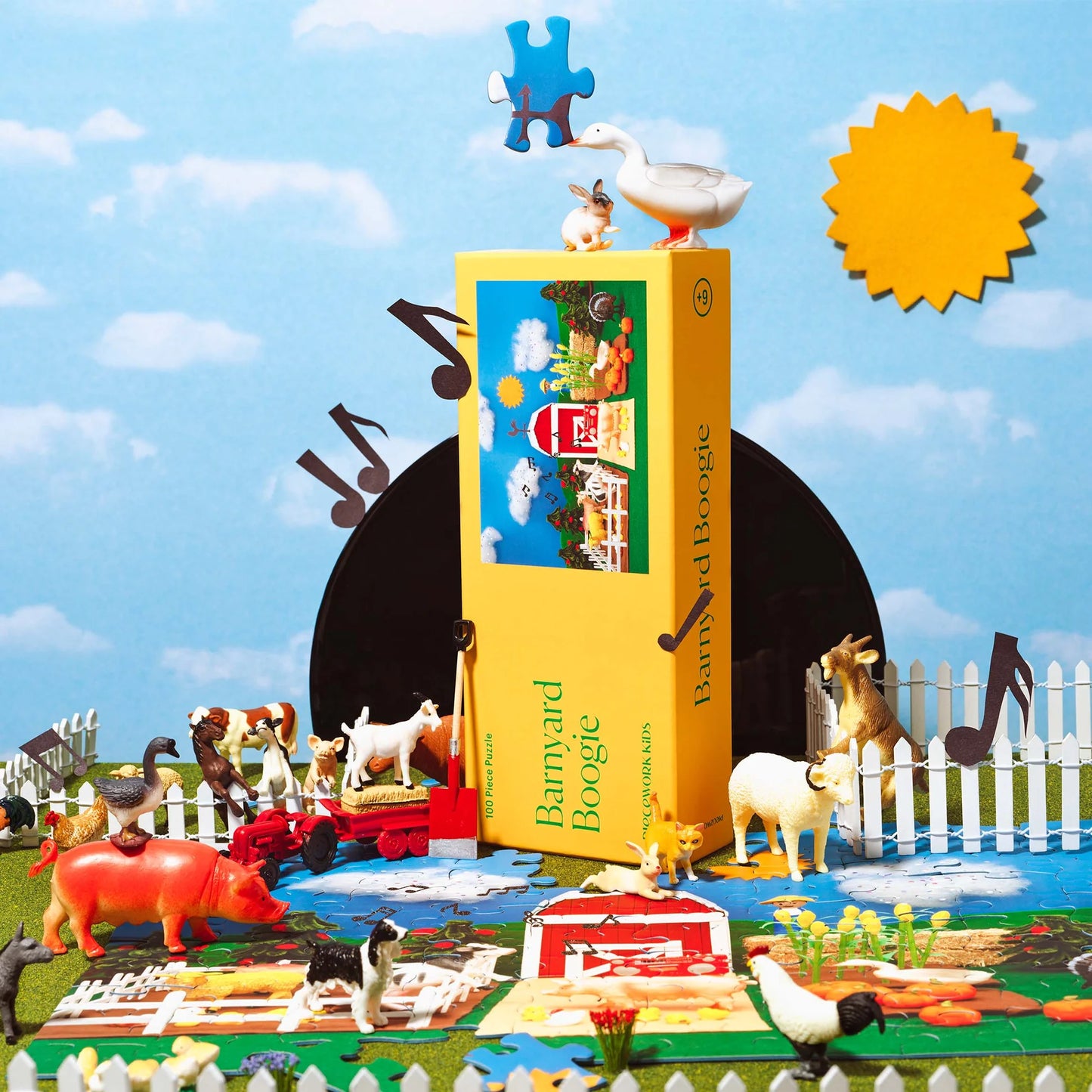 Barnyard Boogie 100 Piece Puzzle