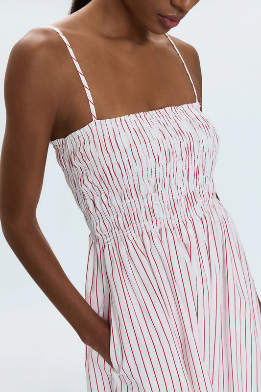 Bianca Shirred Bodice Dress