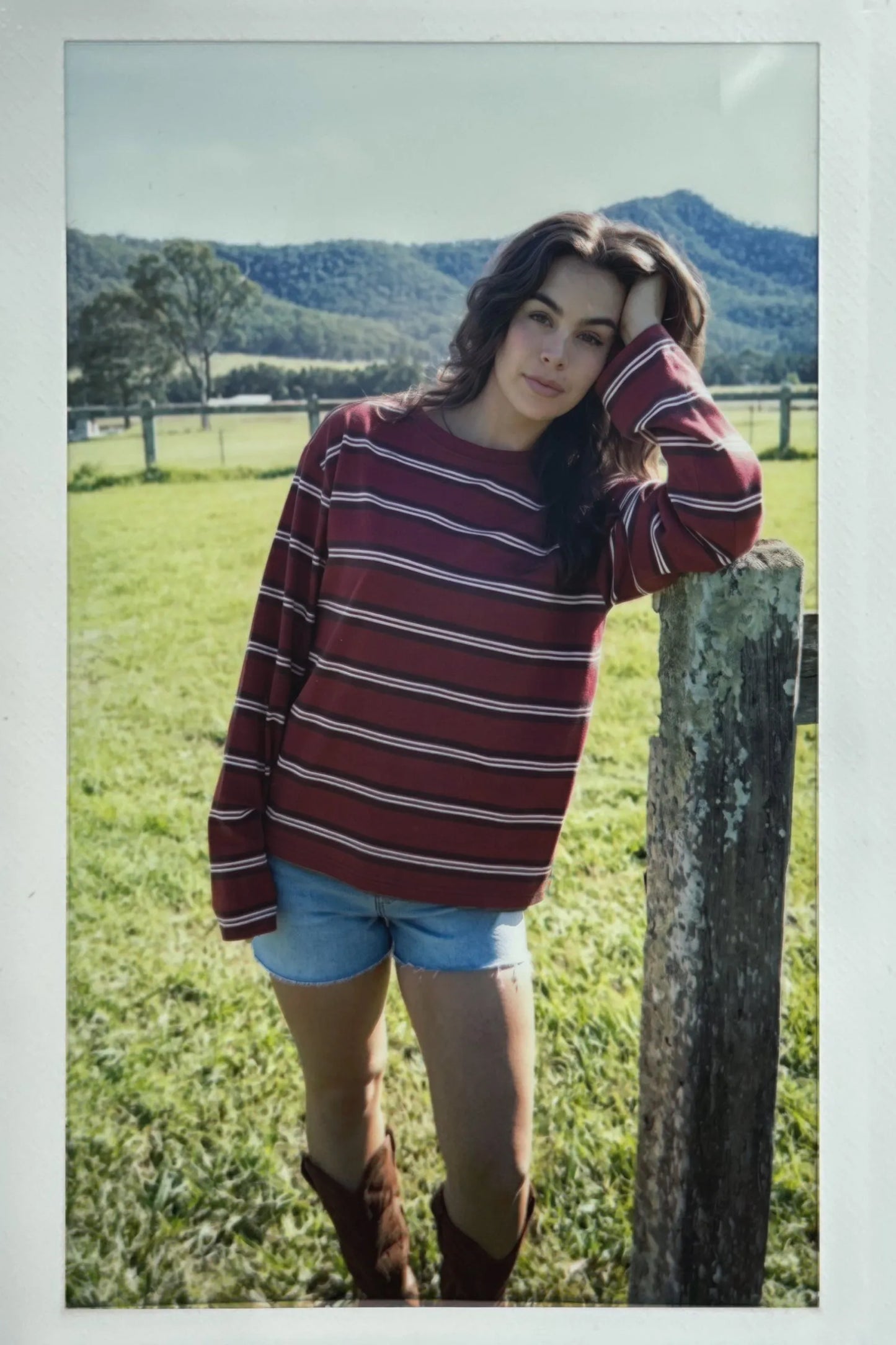 Big City Long Sleeve Tee Stripe