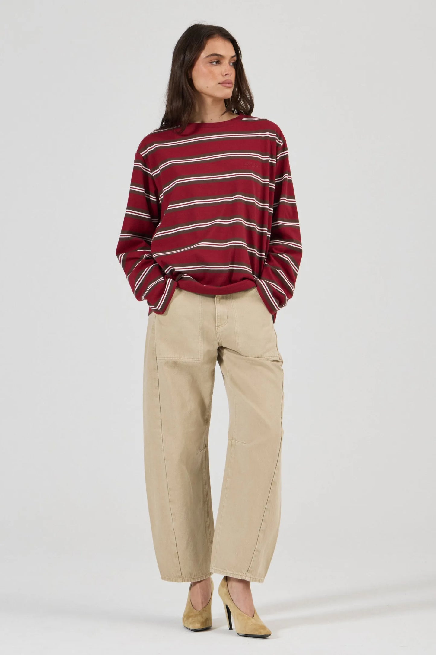 Big City Long Sleeve Tee Stripe