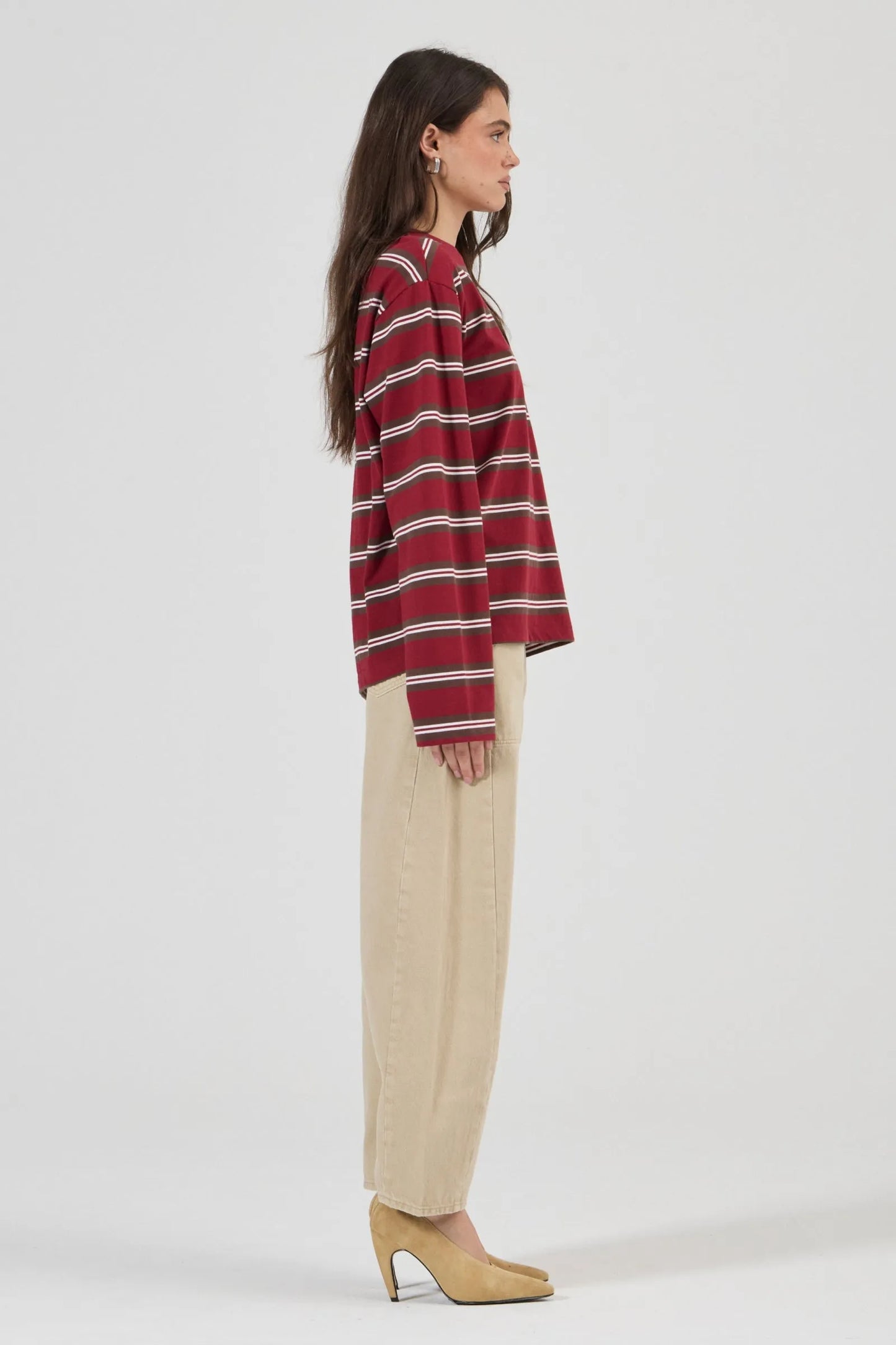 Big City Long Sleeve Tee Stripe