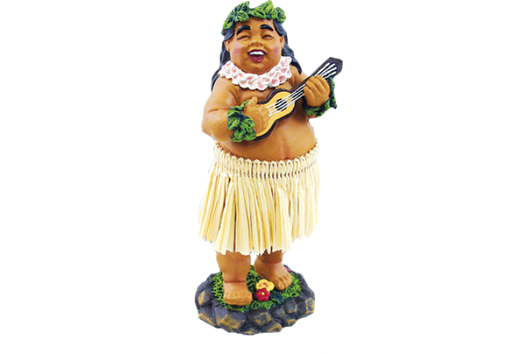 Bradda Ed with Ukulele Miniature Doll