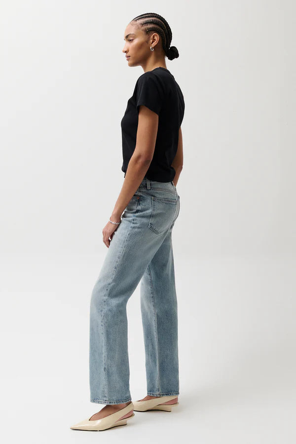 Cassie Super High Rise Straight Jean