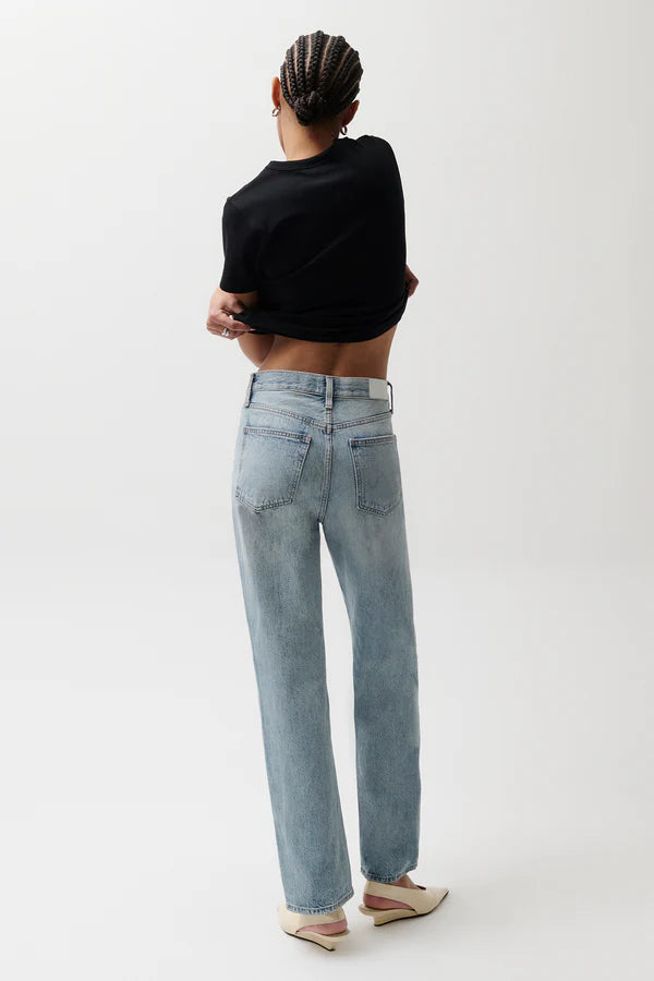 Cassie Super High Rise Straight Jean