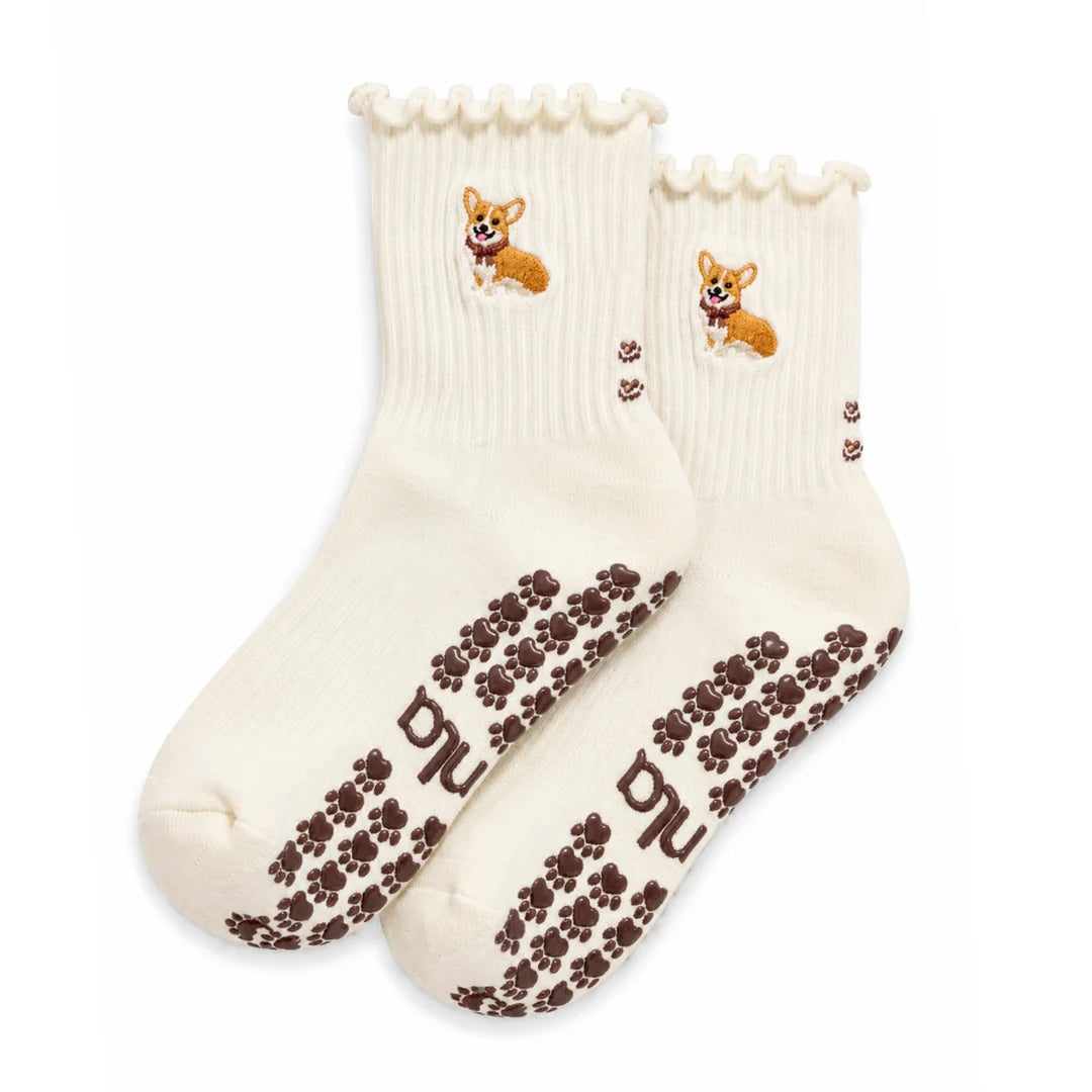 The Corgi Grip Sock