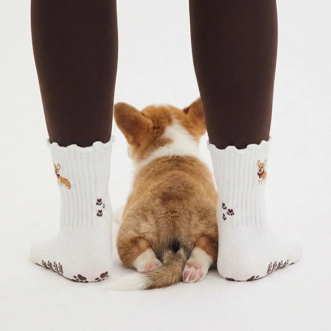 The Corgi Grip Sock