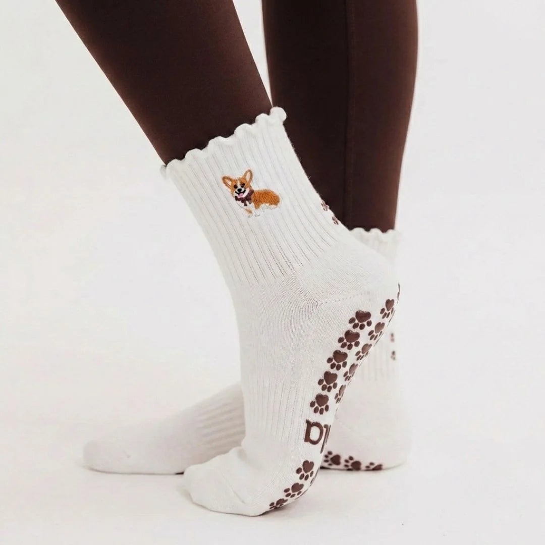 The Corgi Grip Sock