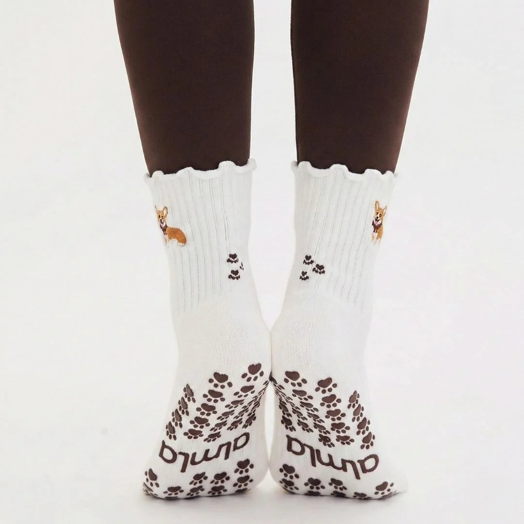 The Corgi Grip Sock