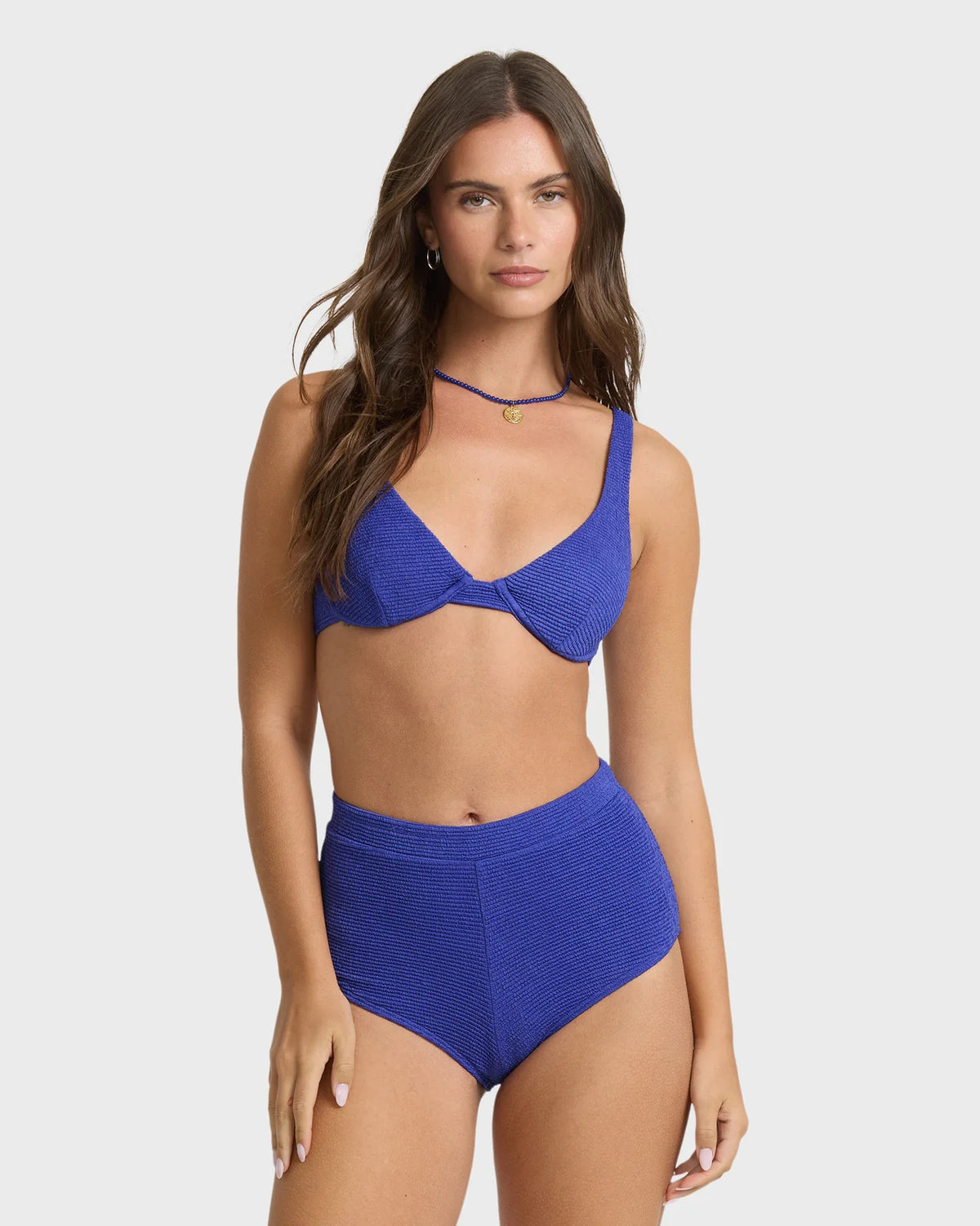 Crinkle Crush Ruby Underwire Bikini Top