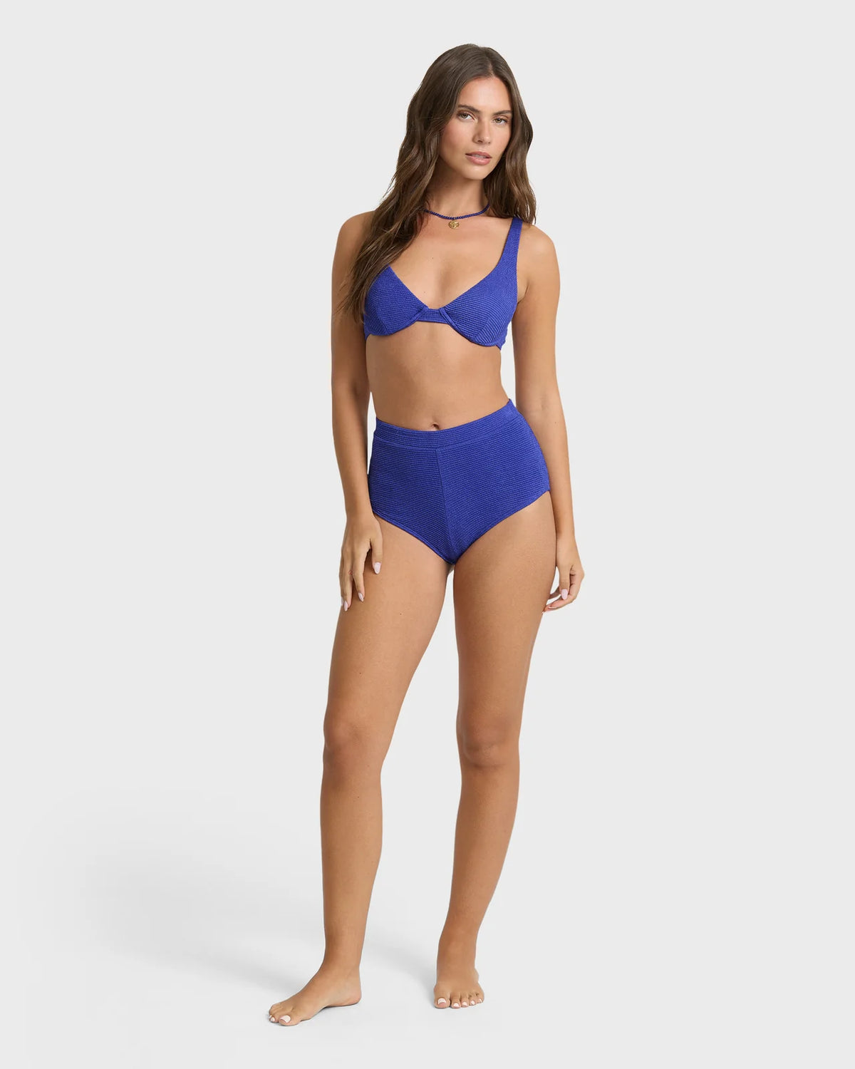 Crinkle Crush Ruby Underwire Bikini Top