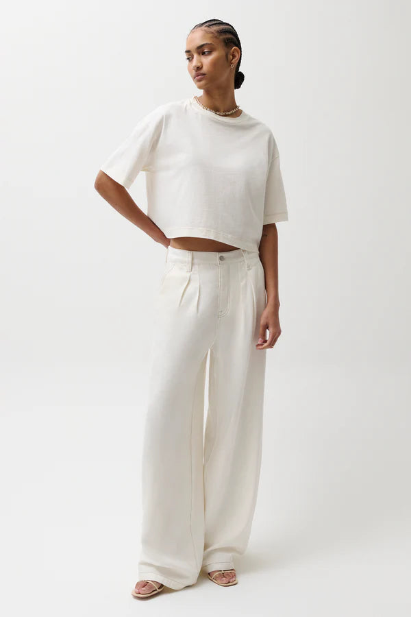 Delphine Pleated Wide Leg