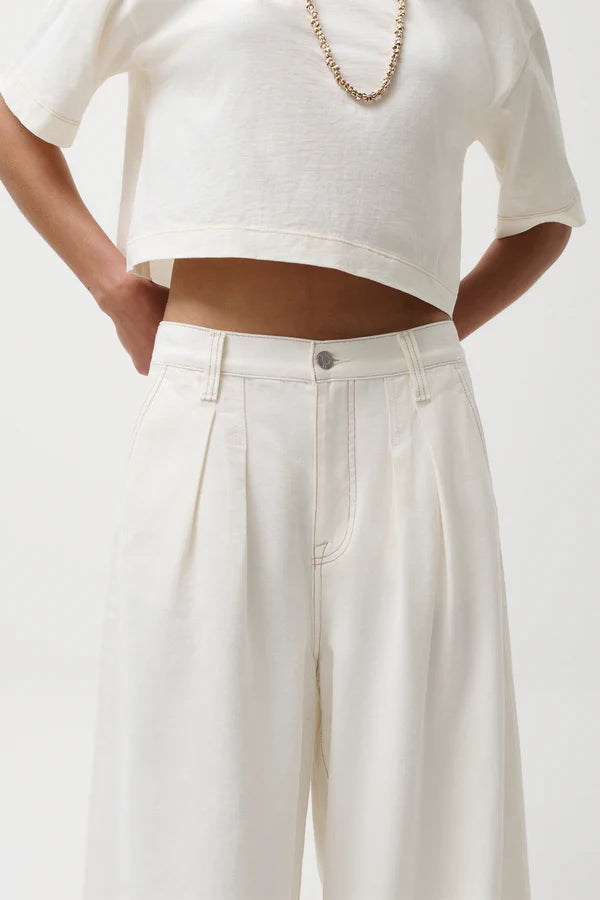 Delphine Pleated Wide Leg