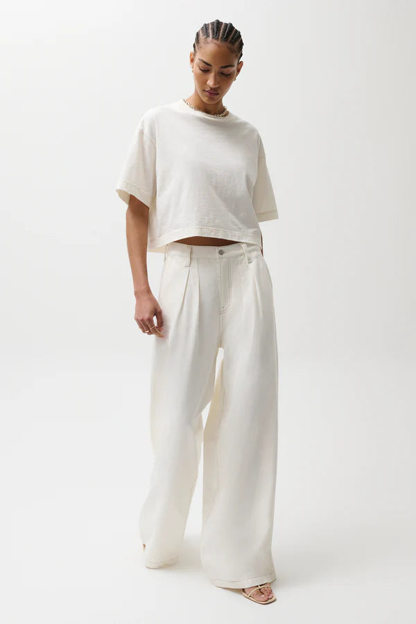 Delphine Pleated Wide Leg