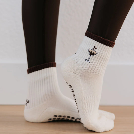 The Espresso Martini Grip Sock