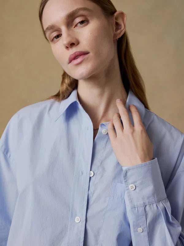 Coastal Poplin Relaxed Shirt