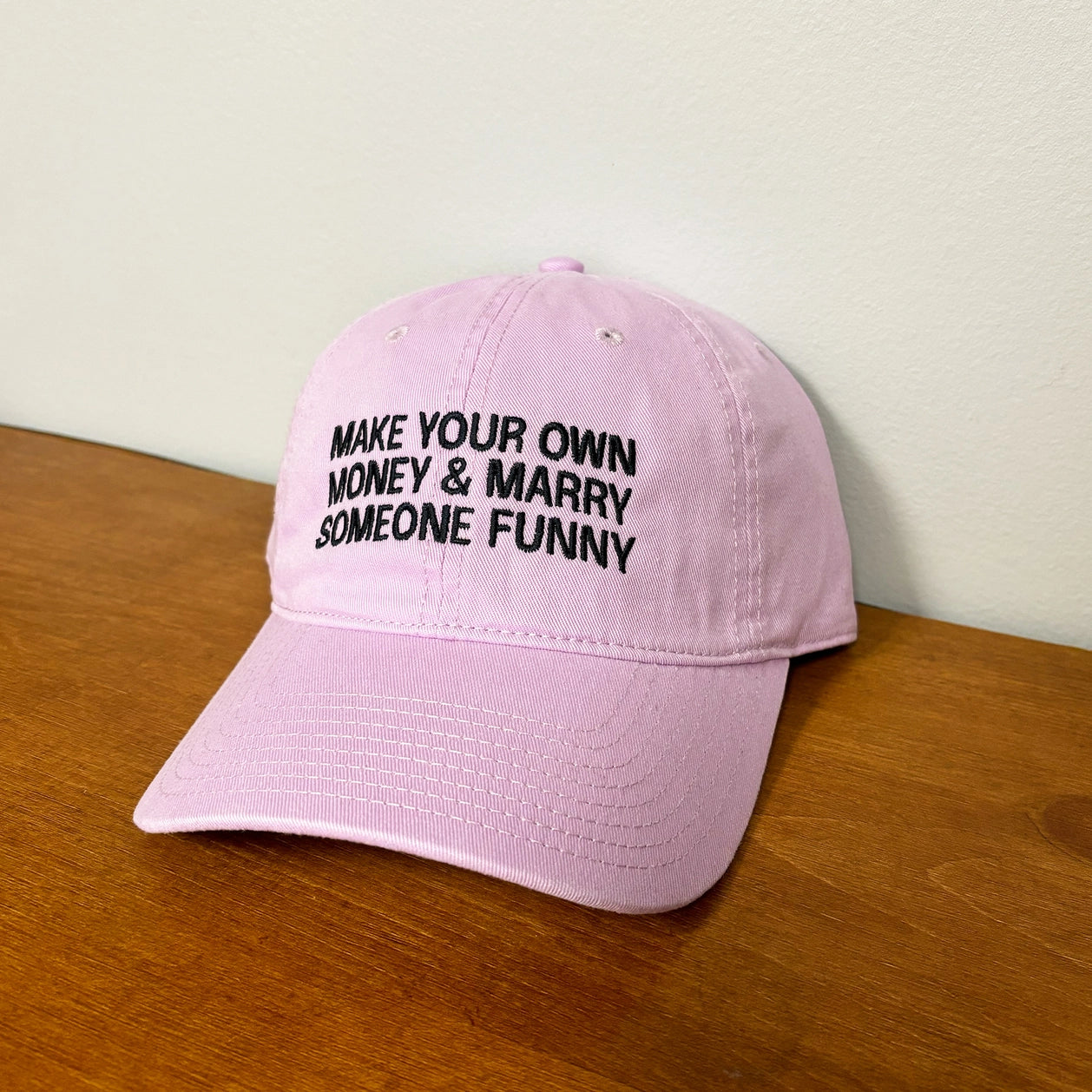 Money & Funny Embroidered Dad Cap