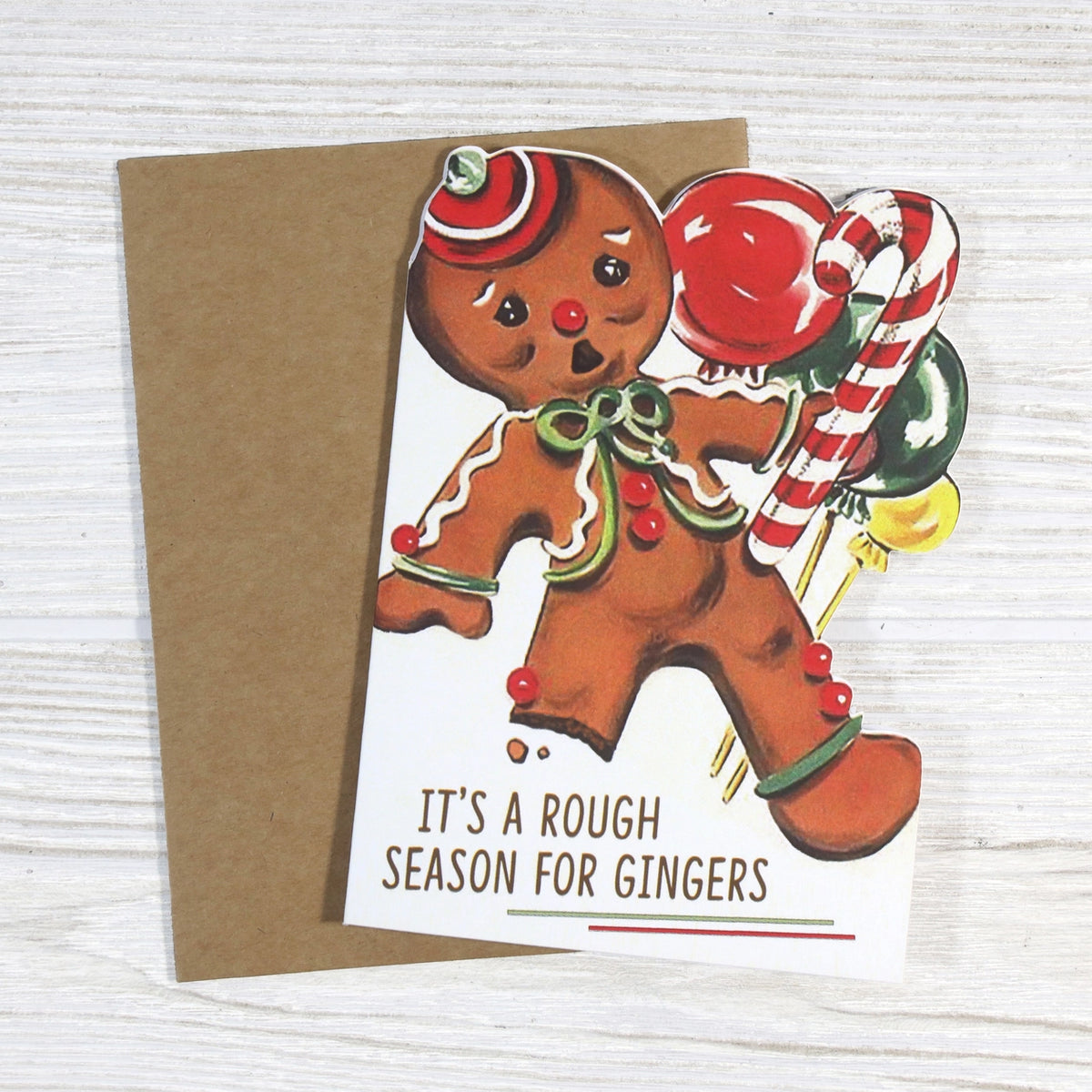 It’S A Rough Season For Gingers - Funny Christmas Card