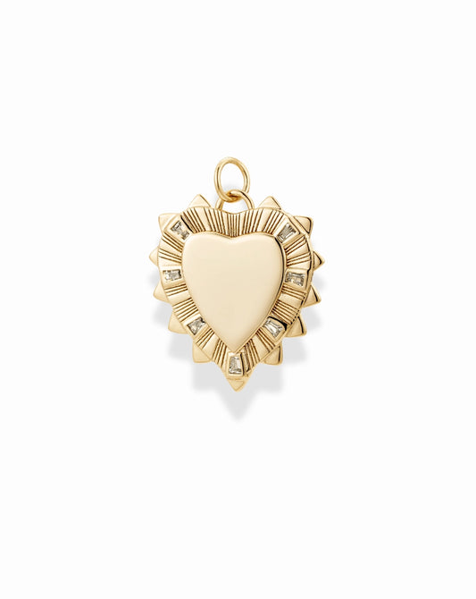 Lynn Heart Charm