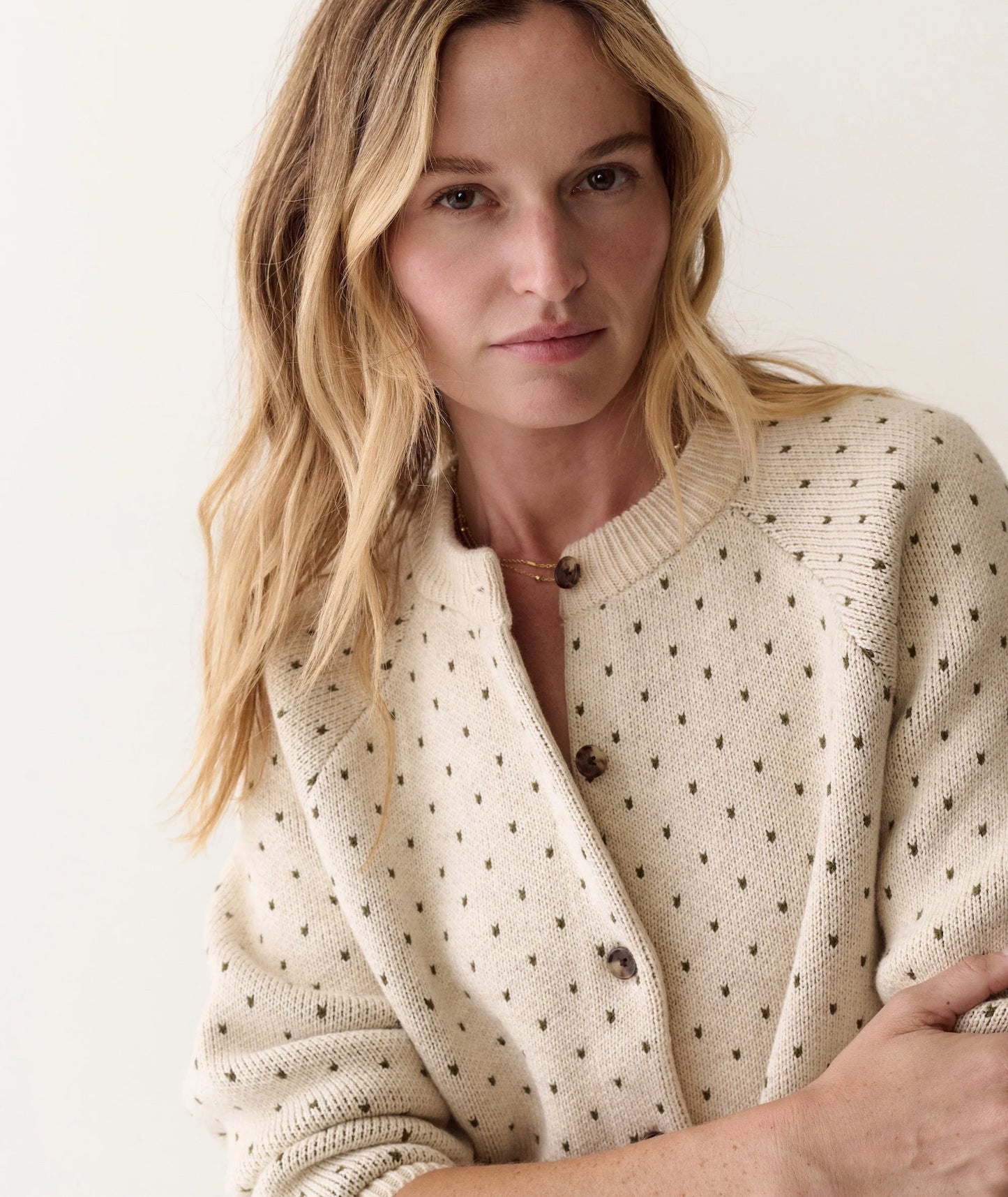 Iris Crewneck Cardigan