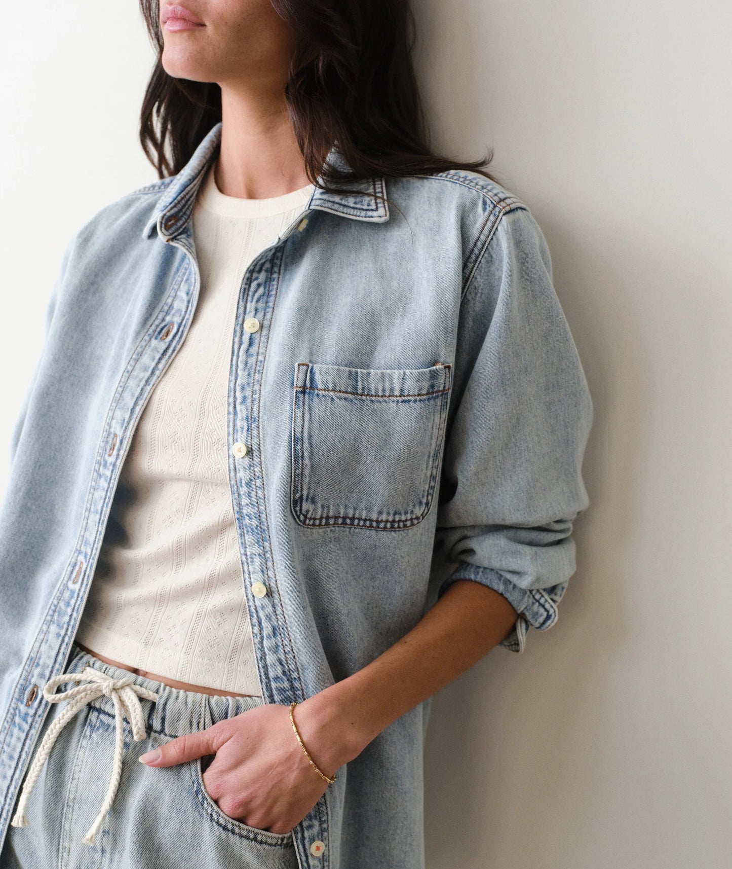 Jane Relaxed Denim Shirt