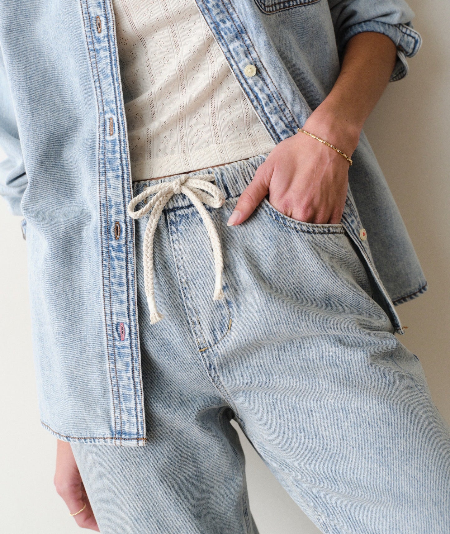 Jane Relaxed Denim Shirt