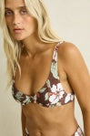 Koko Floral Panelled Underwire Top