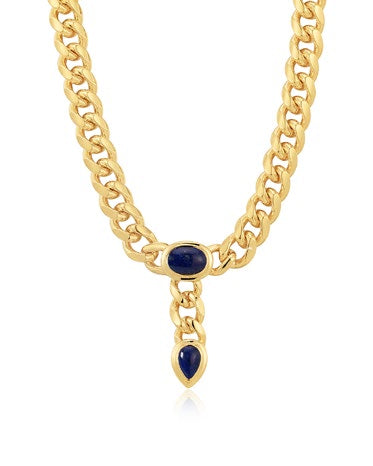 The Lapis Lariat Necklace