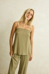 Linen Lace Top